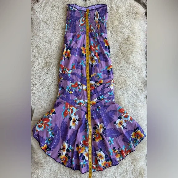 Chasing Unicorn Strapless hi-low dress - Picture 10 of 12